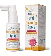 PEGO Kids Oral Spray, Toddler Toothpaste Helper for Daily Oral Care and Fresh Breath, Kid's Mouth...