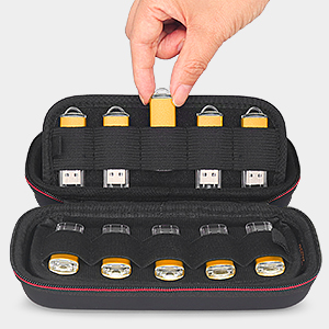 quenzroc usb flash drive holder storage case organizer