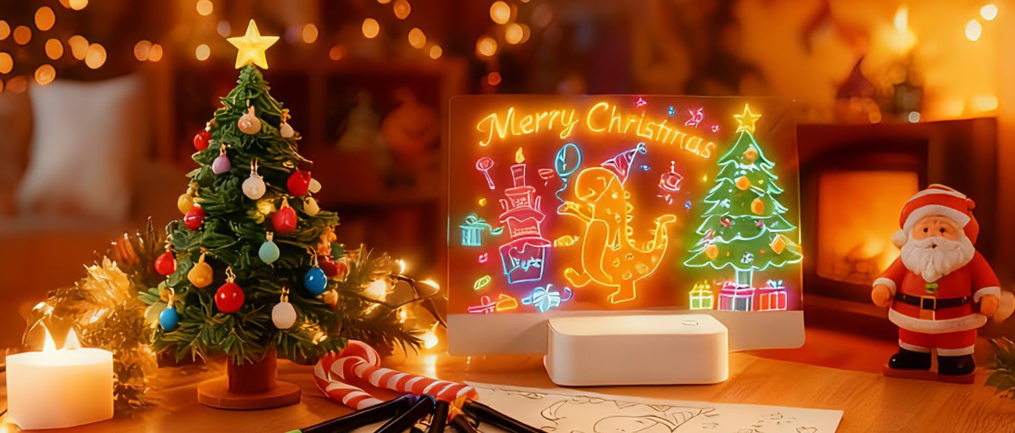 Rechargeable LED Note Board