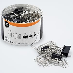Assorted Paper Clips & Binder Clips