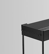 2 pack black under sink organizer