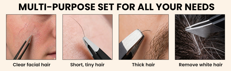 Multi Purpose Tweezer set