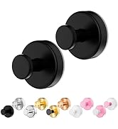 Epritliber Suction Cup Hooks for Shower,No Drill Towel Hooks,Upgraded Hanging 15 lbs Wall Hooks f...
