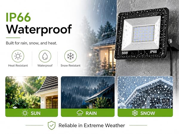 IP66 waterproof outdoor flood light