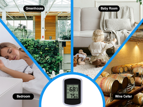 Digital Hygrometer Thermometer