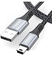 FEMORO Mini USB Cable 3ft, PS3 Controller Charger, 480Mbps Data Transfer & Charging USB Type A Mi...