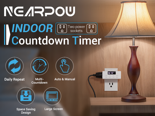 countdown timer outlet