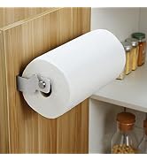 ZUNTO Paper Towel Holder Cabinet Door or Under Cabinet, Self Adhesive Big Roll Holder Wall Mount,...