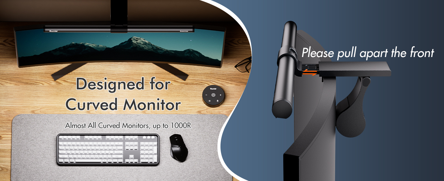 monitor light bar with remote