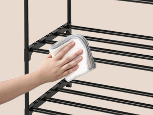 Anti-rust coating, wipe with damp cloth to clean stains