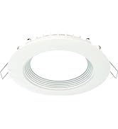 Juno WF4C REG TUWH MW M6 Smart LED Wafer Downlight, 2700K-5000K Tunable White, Dimmable, Zigbee o...