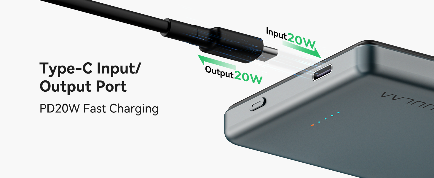 USB C PD20W Fast Charging