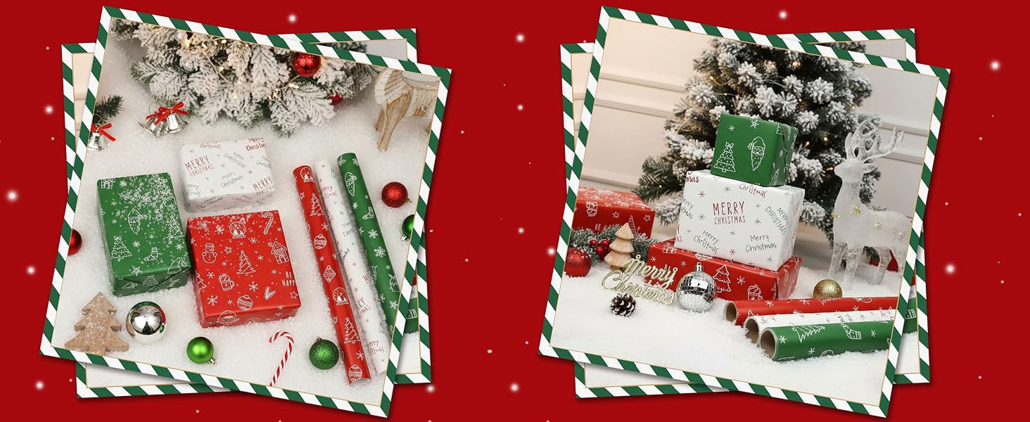 Christmas wrapping paper