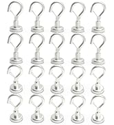 Ant Mag Magnetic Hooks Heavy Duty with Snap 22lbs Strong Magnet Hooks Great Hanging for Refrigera...