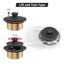 Oil Rubbed Bronze tub drain