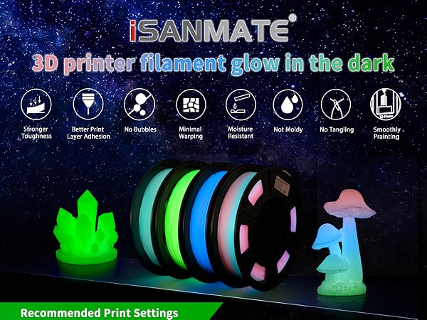 Glow filament