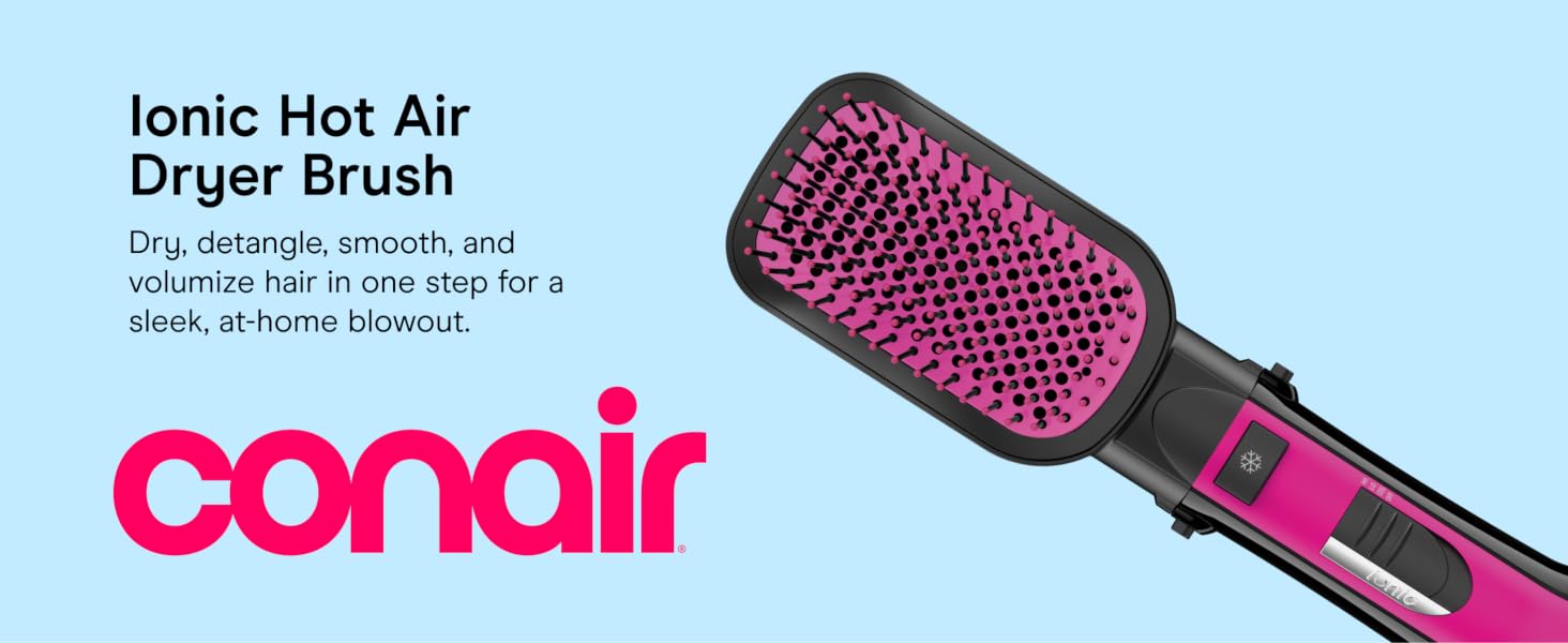 Ionic Hot Air Dryer Brush