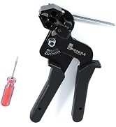 ZOOSUNX Metal Zip Ties Tool, Stainless Steel Cable Tie Gun, Use for Cutting and Fastening up to 1...
