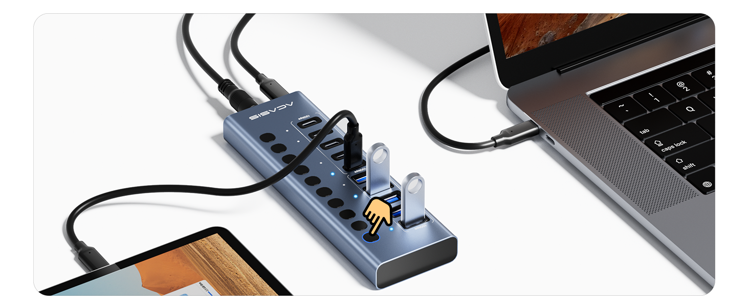 usb hub with power