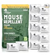 Reliant Pet Mouse Repellent Pouches - Rodent Repellent Made in USA (12 Pouches) - Keep Rodents Ou...