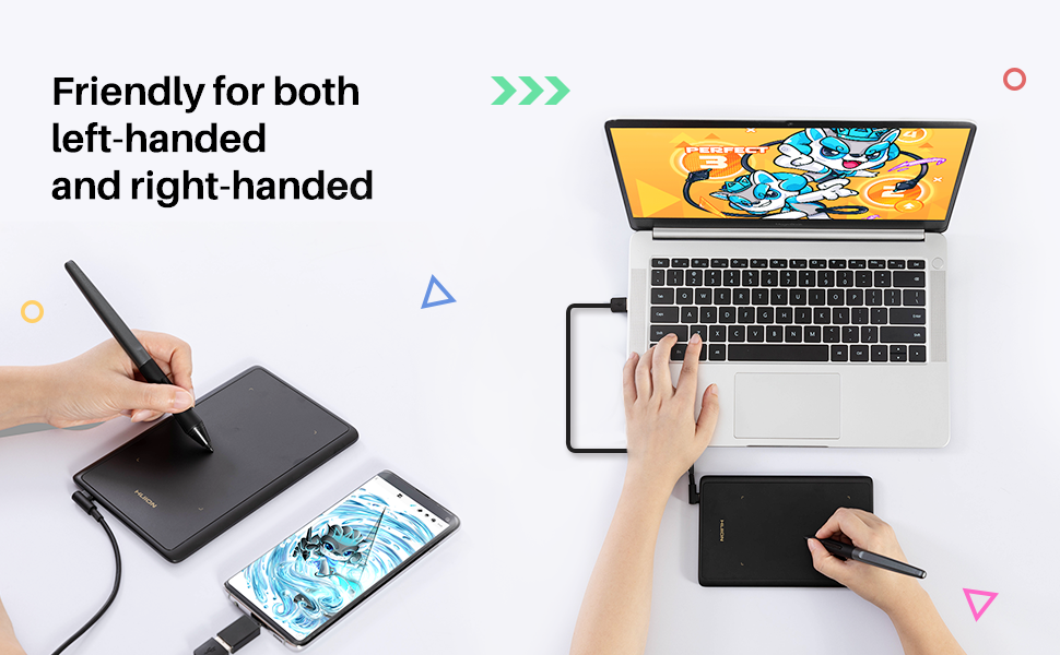 colorful writing tablet stylus pen for android tablet line friends drawing tablet