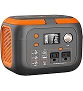 SinKeu 300W Portable Power Station, 260Wh/70000mAh Outdoor Solar Generator, Mobile Lithium Batter...