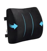 lumbar pillow black