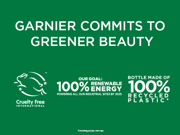 Garnier Commits to Greener Beauty