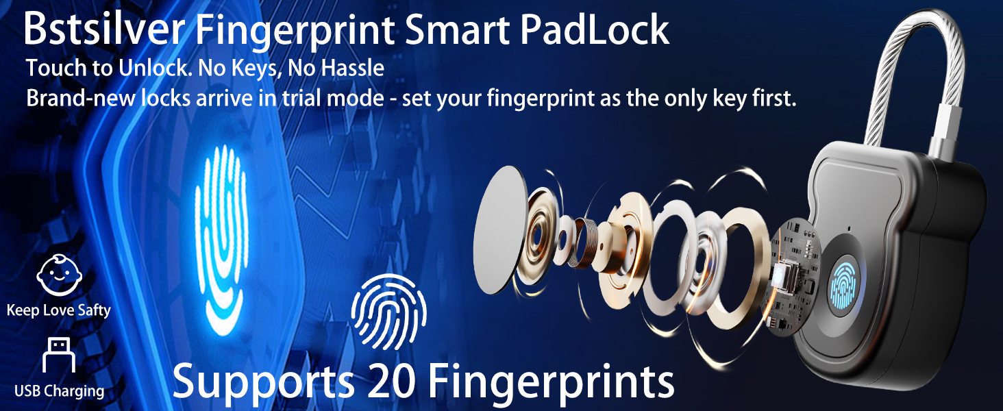 Fingerprint Padlock