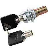 1 Set Toolbox Lock with Keys, Tubular Lock and Key Set, Tool Box Replacement, Cabinet Insert Link...