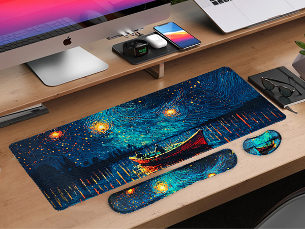 mouse pad and keyboard wrist rest