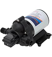 Ceelpeopar 12 Volt Sprayer Pump, Chemical and Corrosion Resistant, 2.5GPM 60PSI 8 Amps Soft Wash ...