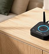 1Mii B06TX Bluetooth 5.3 Transmitter for TV to Wireless Headphone/Speaker, Bluetooth Adapter for ...