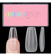 AILLSA Medium Coffin Nail Tips 450PCS Full cover Double-sided Matte Gel Stronger Adhesion Pre-Sha...