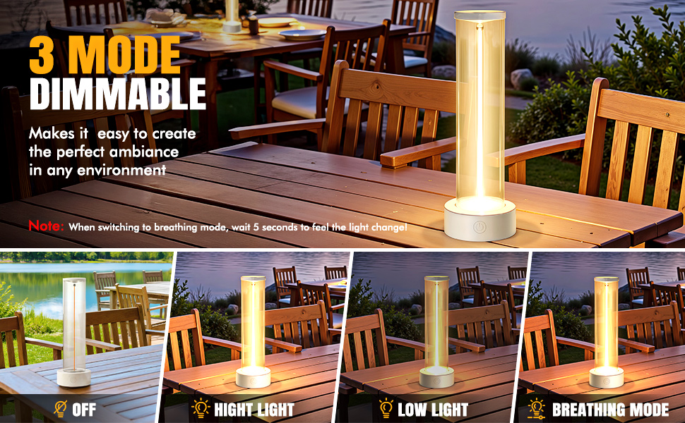 Outdoor Table Lamp