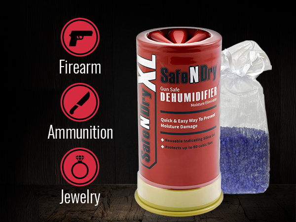 SafeNDry XL Gun Safe Dehumidifier 450g