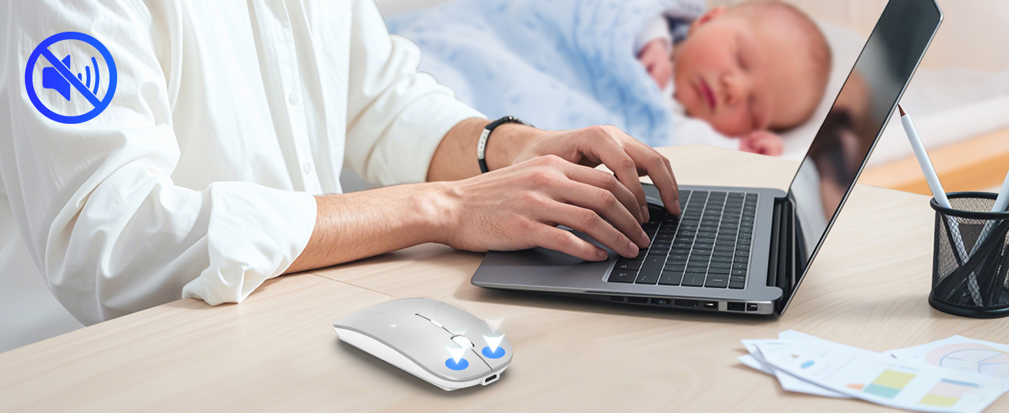 Silent Wireless Mouse