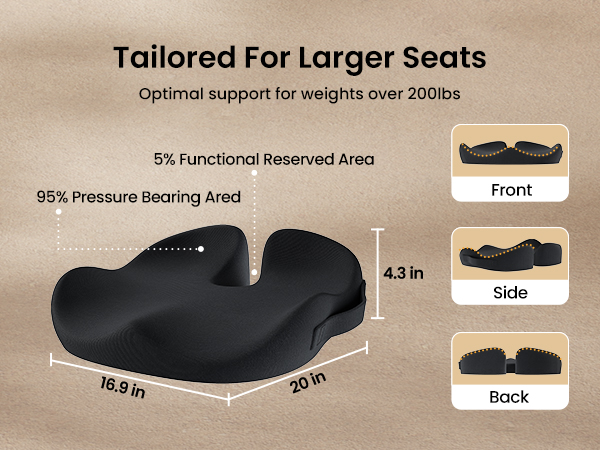 eatra large seat cushion