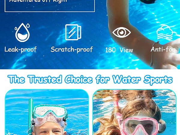 kids swim goggles