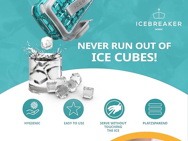 Clear water blue icenbreaker nordic pop