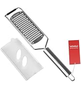 Professional Zester Grater Coarse for Cheese, Carrot, Ginger, Coconut, Nuts and Horseradish, Kitc...