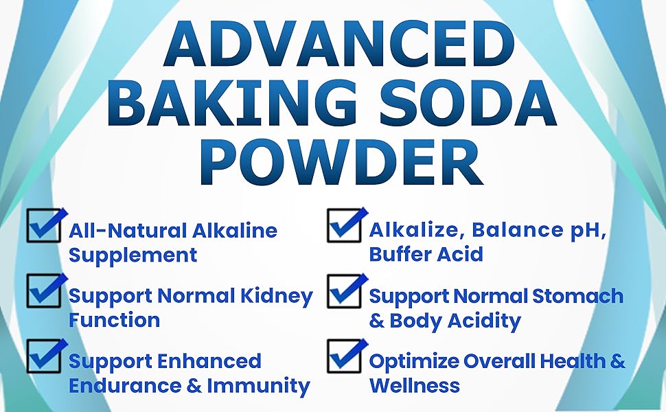 baking soda supplement, baking soda pills