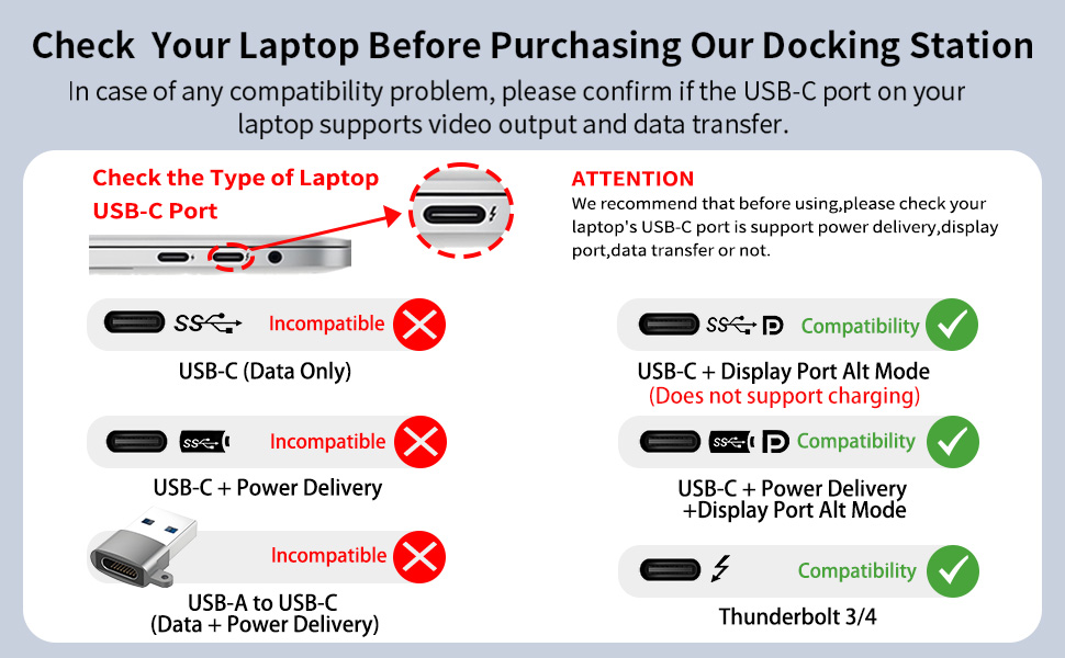 Laptop docking station