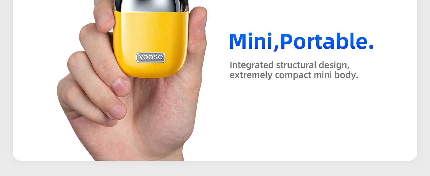 yoose Trendy Portable Alloy MINI Shaver 2.0