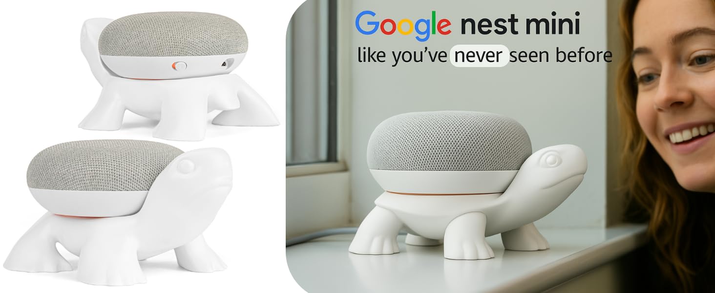 Turtle Google Home Holder Stand