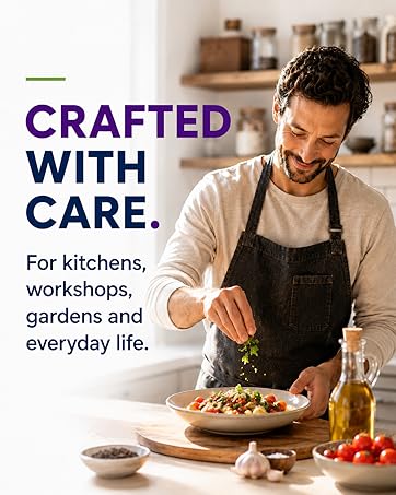 Chef is happy with a well maintained kitchen thanks to mineral oil and food grade hydrogen peroxide