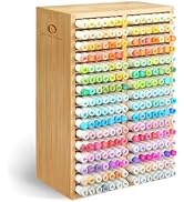 Ohuhu Bamboo Marker Organizer, Desktop Storage Hold 224 Markers for Honolulu Oahu Series of Ohuhu...