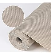 Kitchen Shelf Liner Drawer Liners, Non-Adhesive Refrigerator Liners Waterproof Fridge Mats with S...