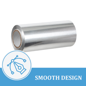 ForPro Smooth Aluminum Foil Roll