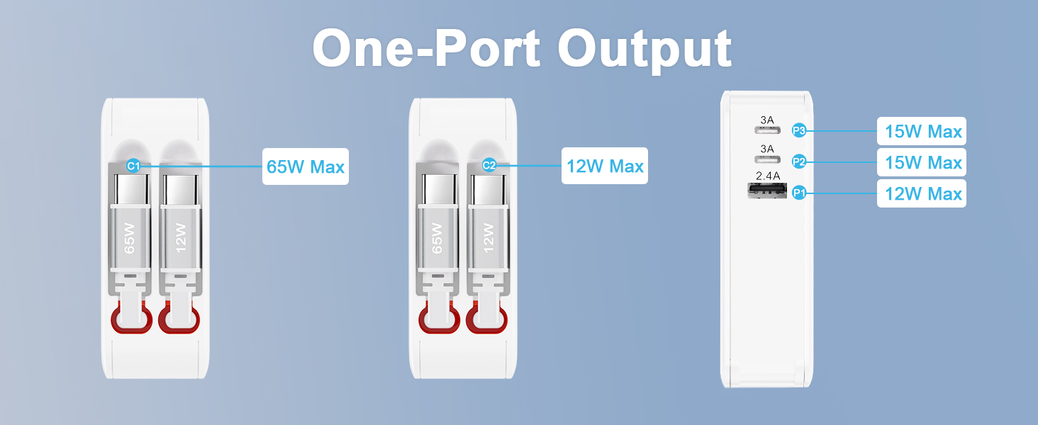 65w retractable usb c charger